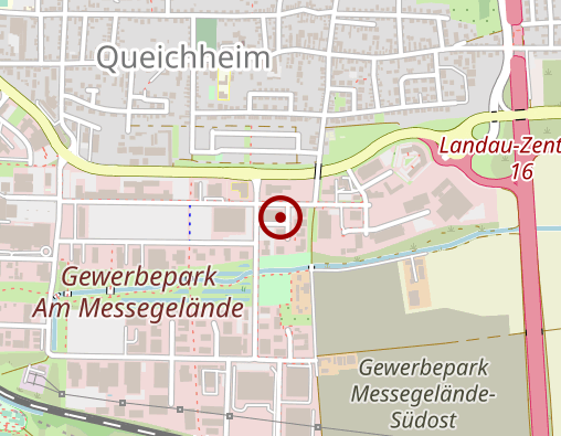 Karte: Ökumenische Sozialstation Landau gGmbH Tagesbetreuungszentrum