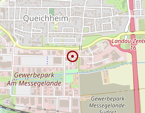 Karte: Ökumenische Sozialstation Landau