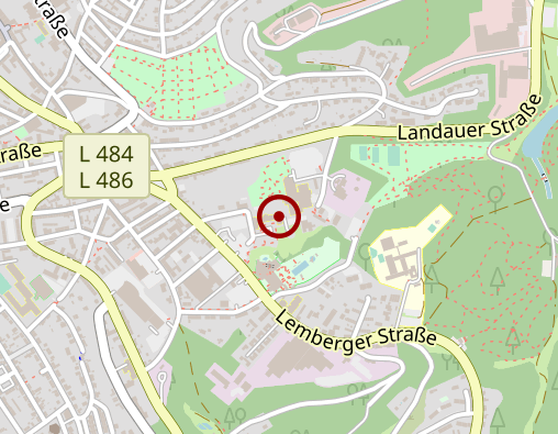 Karte: CBS Caritas Betriebsträger- gesellschaft mbH Speyer St. Anton Alten- und Pflegeheim