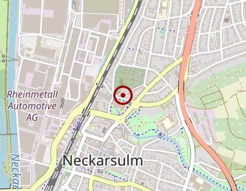 Karte: Sozialstation Neckarsulm-Erlenbach-Untereisesheim