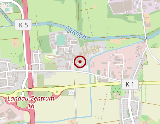 Karte: Familienentlastender Dienst Südpfalz