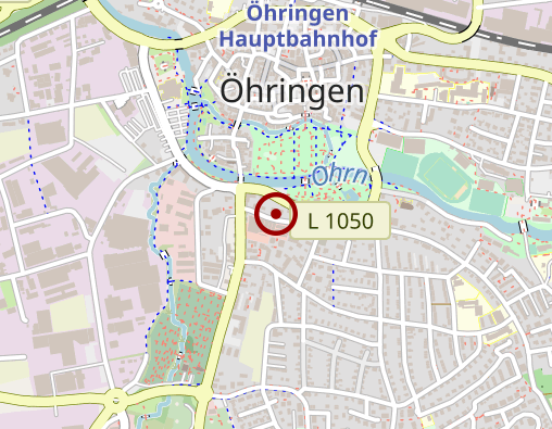 Karte: TAXI - RUF Öhringen UG