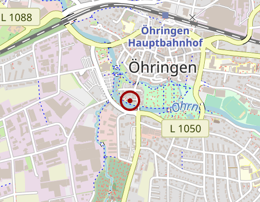 Karte: AiW Mobiler Pflegedienst Angela Martin-Fuggmann Tagespflege Altes Spital