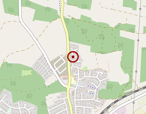 Karte: Tagespflege des Zentrums für ambulante Krankenpflege