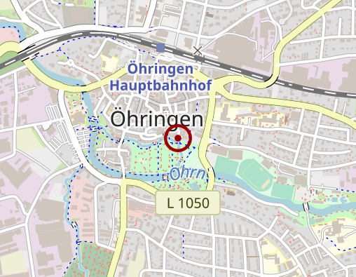 Karte: Diakoniestation Öhringen Betreuungsgruppe