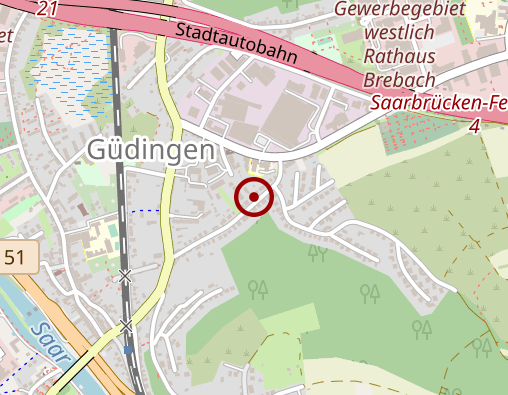 Karte: Beerdingungsinstitut Becker-Werling