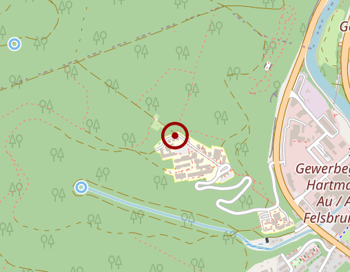 Karte: Gesprächsgruppe für pfleg. Angehörige + Betreuung