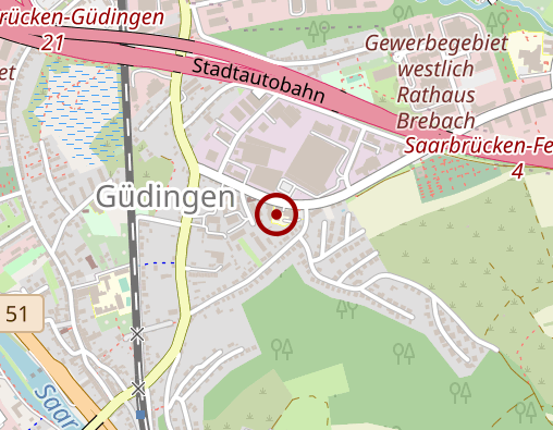 Karte: Haus Sonnabend Betreuungsdienste gGmbH