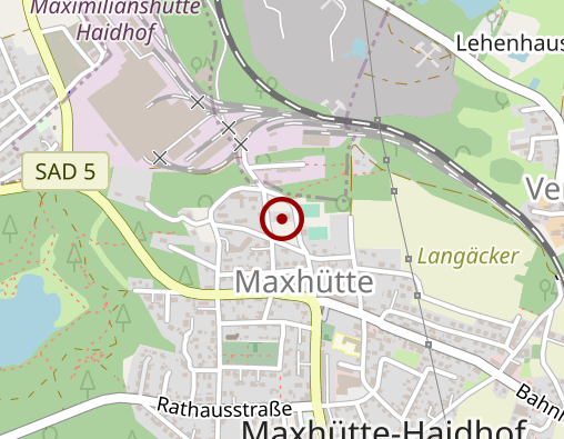 Karte: Dr. Loew Soziale Dienstleistungen GmbH & Co KG - Intapsy - Maxhütte