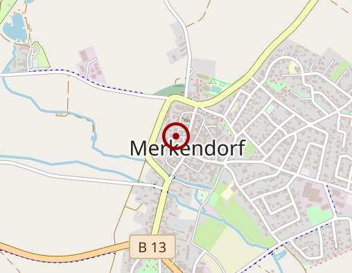 Karte: Tagespflege Merkendorf