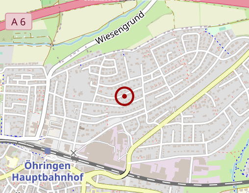 Karte: B. Weidner Öhringer Kleinbusse