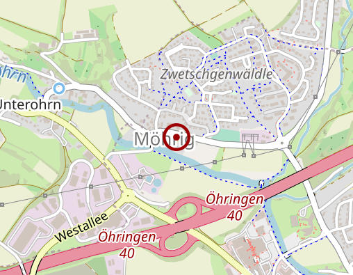 Karte: Haus der Betreuung und Pflege Öhringen