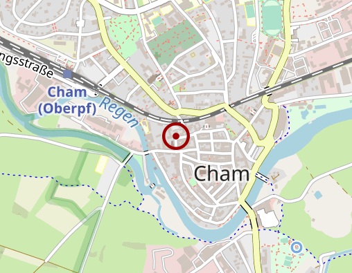 Karte: Behindertenwerkstätten Oberpfalz Betreuungs-GmbH Wohnheim