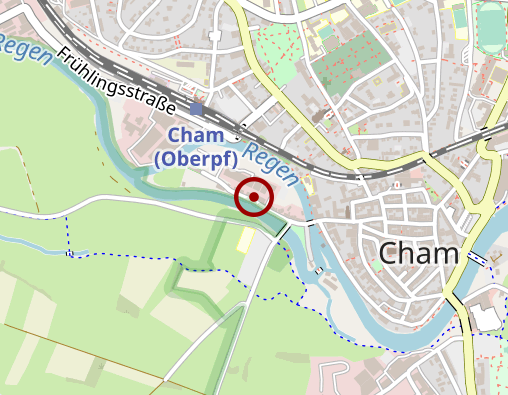 Karte: Offene Behindertenarbeit Barmherzige Brüder Kontakt-und Beratungsstelle