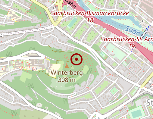 Karte: Klinikum Saarbrücken