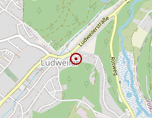 Karte: Gesprächskreis für Angehörige Haus der Vereine