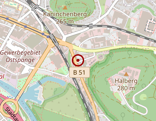 Karte: Tierphysio Saarpfalz Reiber Nina