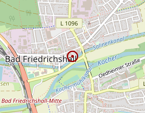 Karte: Salinen-Apotheke