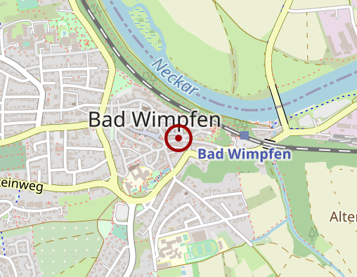 Karte: Bestattungshaus Alexander