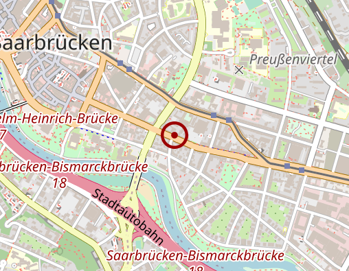 Karte: taxi-Zentrale e.G.