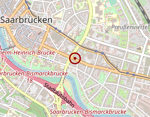 Karte: Tierbestattungen IM ROSENGARTEN Saarland