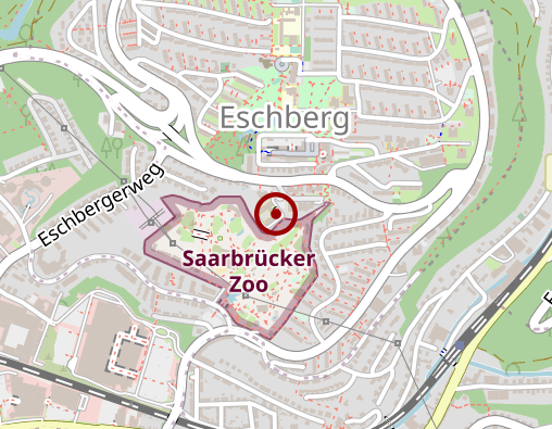 Karte: Haus am Zoo Saarbrücken Vollstationäre Pflege