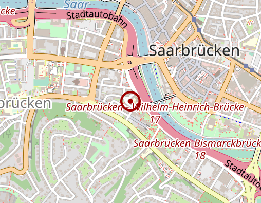 Karte: Saarbrücker Pflege gemeinnützige Gesellschaft mit beschränkter Haftung Altenheim am Schloss