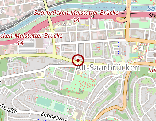 Karte: Café Vergissmeinnicht im Wichernhaus