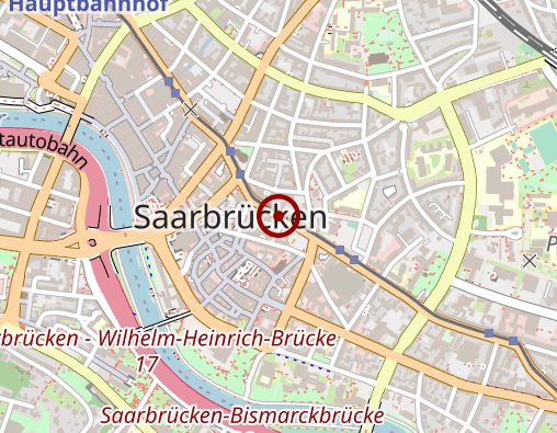 Karte: Evangelisches Stadtkrankenhaus Saarbrücken