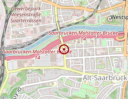 Karte: AWO Saarland e.V. - Mobile