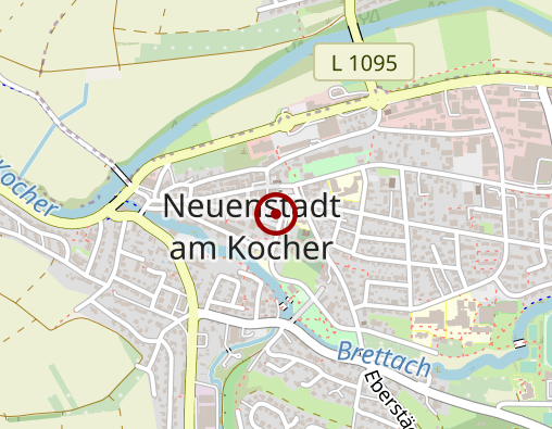 Karte: Diakoniestation Neuenstadt