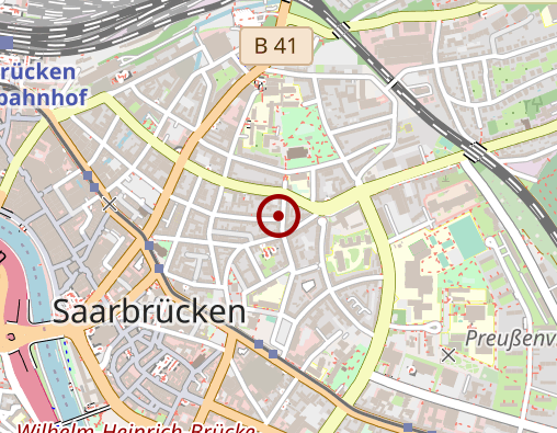 Karte: Feuerbestattungsverein für das Saarland e.V.