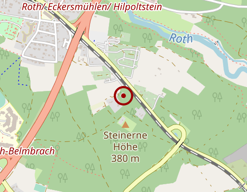 Karte: Hammel B. Dr. u. S.