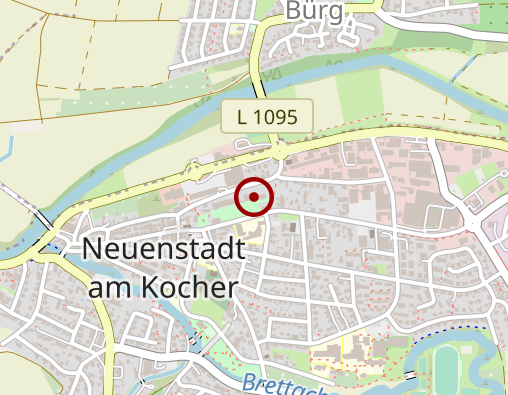 Karte: Betreuungsgruppe Neuenstadt