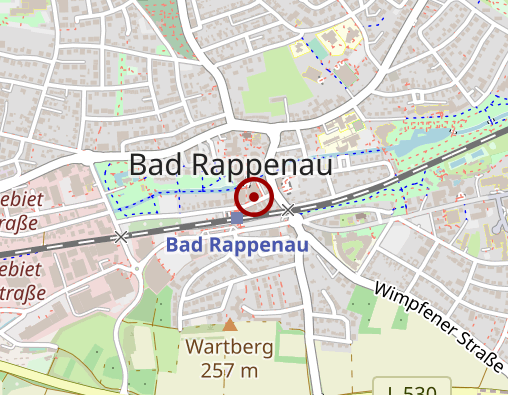 Karte: Ev. Sozialstation Bad Rappenau - Bad Wimpfen e.V.