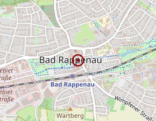 Karte: Rock Apotheke zur Ludwigs-Saline