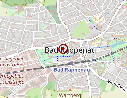 Karte: Hamberger Bestattungen