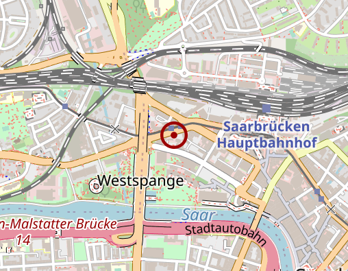 Karte: Saar-Apotheke