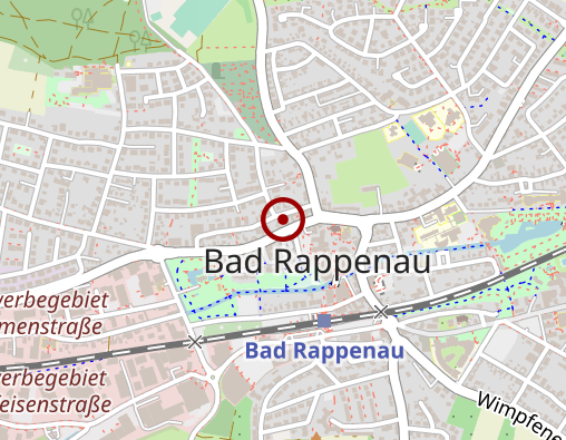 Karte: Schönfeld Birgit Psychotherapeut Psychotherapeutische Praxis