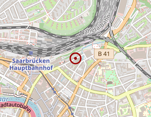 Karte: Aktivierender Hausbesuch des DRK Kreisverband Saarbrücken e. V.