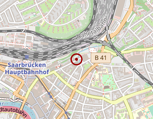 Karte: Lebensberatung Saarbrücken