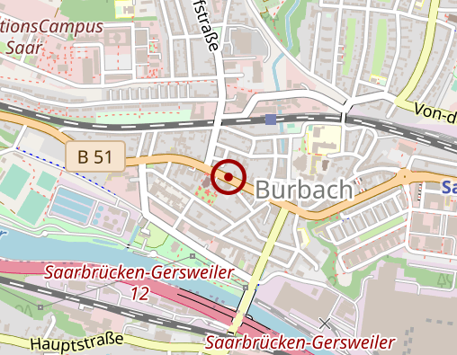 Karte: Beerdigungsinstitut Peter Schneider GmbH