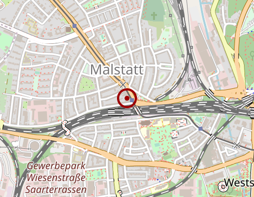 Karte: Apotheke am Cottbuser Platz