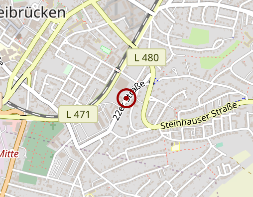 Karte: Deutsches Rotes Kreuz KV Südwestpfalz e.V. Sozialer Service