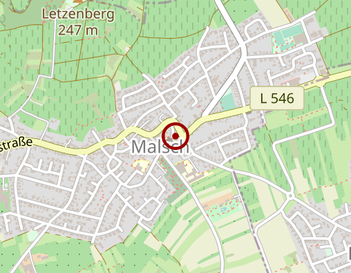 Karte: Betreuungsgruppe Malsch