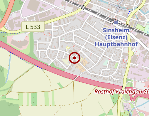 Karte: Gruppenbetreuung - Freizeitaktivitäten, Treffs, Reisen und Ferienfreizeiten der offenen Hilfen Lebenshilfe Sinsheim