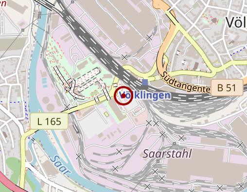 Karte: Taxi-Völklingen UG