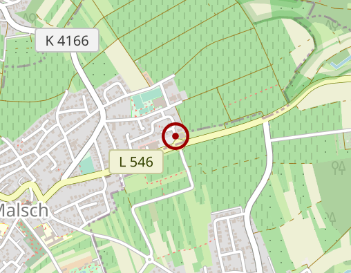 Karte: Malscher Hof Seniorenpflege GmbH Vollstationäre Pflege