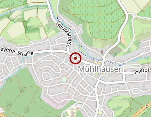 Karte: Apotheke Mühlhausen