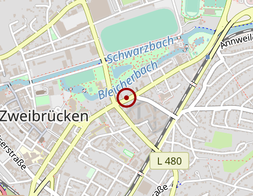 Karte: Ökumenische Sozialstation Zweibrücken e.V.